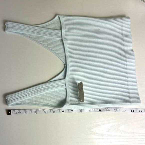 Free People Solid Rib Brami - MOONLIGHT NWT - Picture 9 of 13